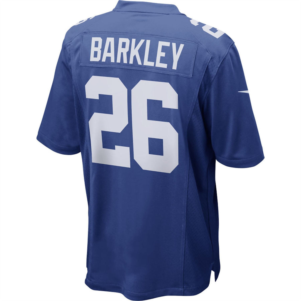 Nike NFL Men’s #26 Saquon Barkley New York Giants Game Jersey Royal
