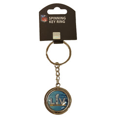 Aminco NFL Tampa Bay Buccaneers Super Bowl LV Champions Spinning Logo Keychain