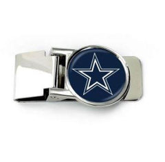 Aminco NFL Dallas Cowboys Classic Hinged Money Clip Silver