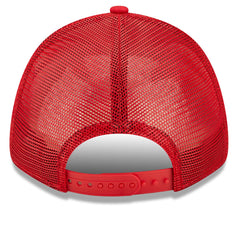 New Era NFL Men's San Francisco 49ers Logo Patch 9FORTY Adjustable Snapback Hat Red OSFM