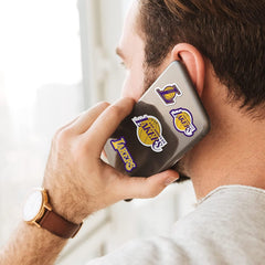 Fanmats NBA Los Angeles Lakers Mini Decals 12-Pack