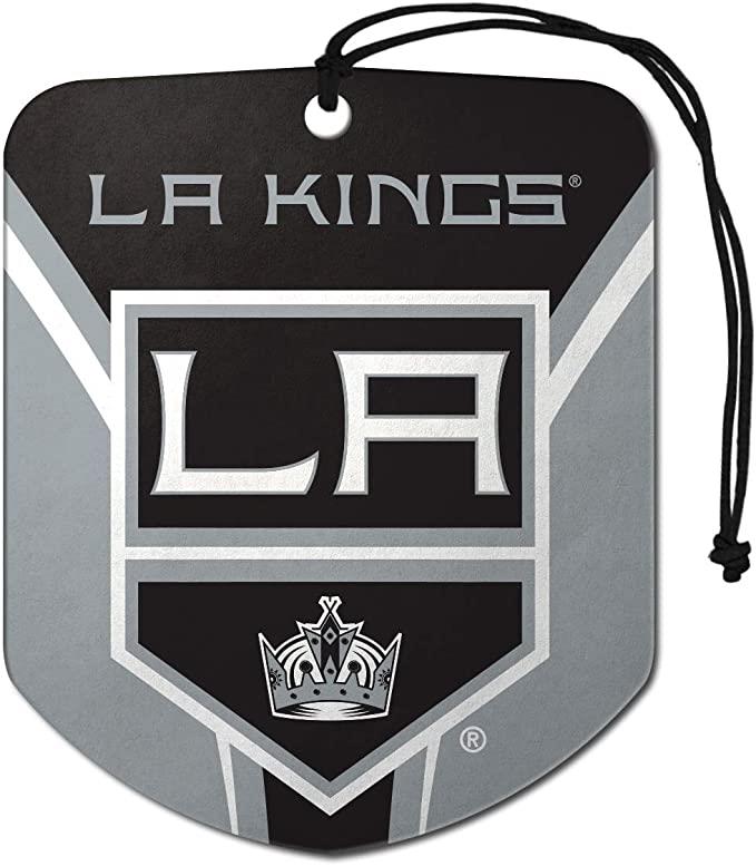 Fanmats NHL Los Angeles Kings Shield Design Air Freshener 2-Pack