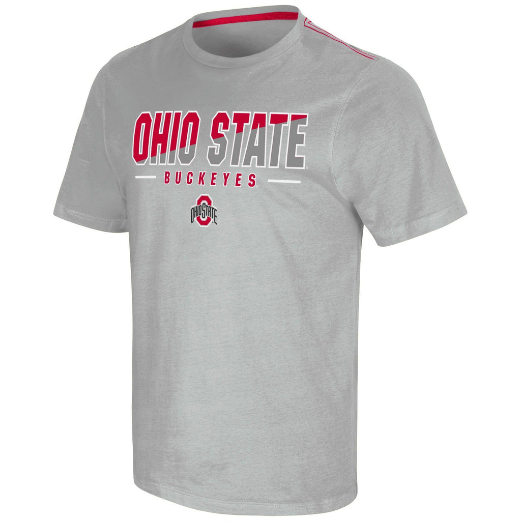 Colosseum NCAA Men's Ohio State Buckeyes Calculations T-Shirt