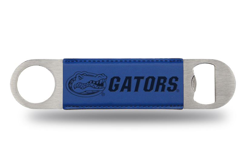 Rico NCAA Florida Gators Laser Engraved Bar Blade Bottle Opener Royal