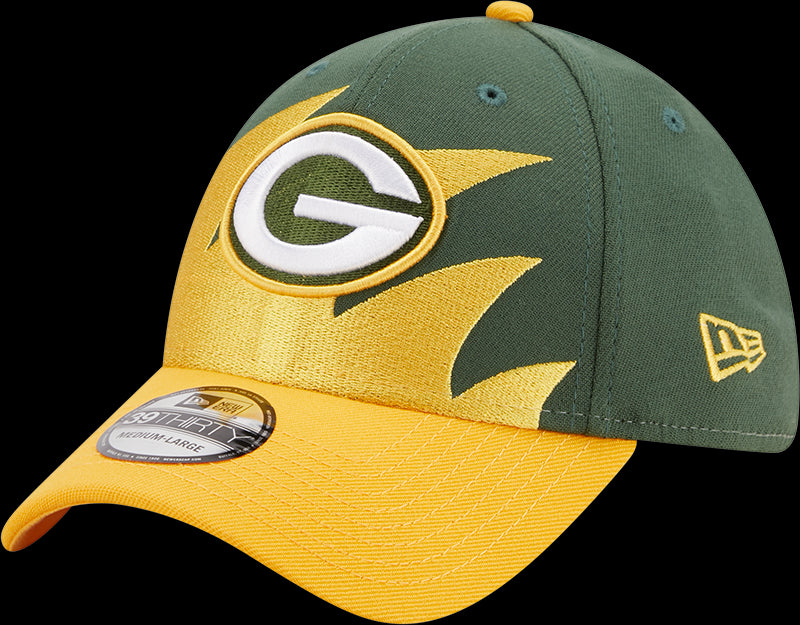 New Era NFL Men's Green Bay Packers Surge 39THIRTY Stretch Fit