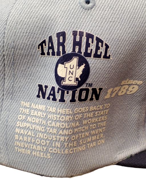 Mitchell & Ness NCAA Men's North Carolina Tar Heels Team Origins HWC Snapback Adjustable Hat Blue/Navy