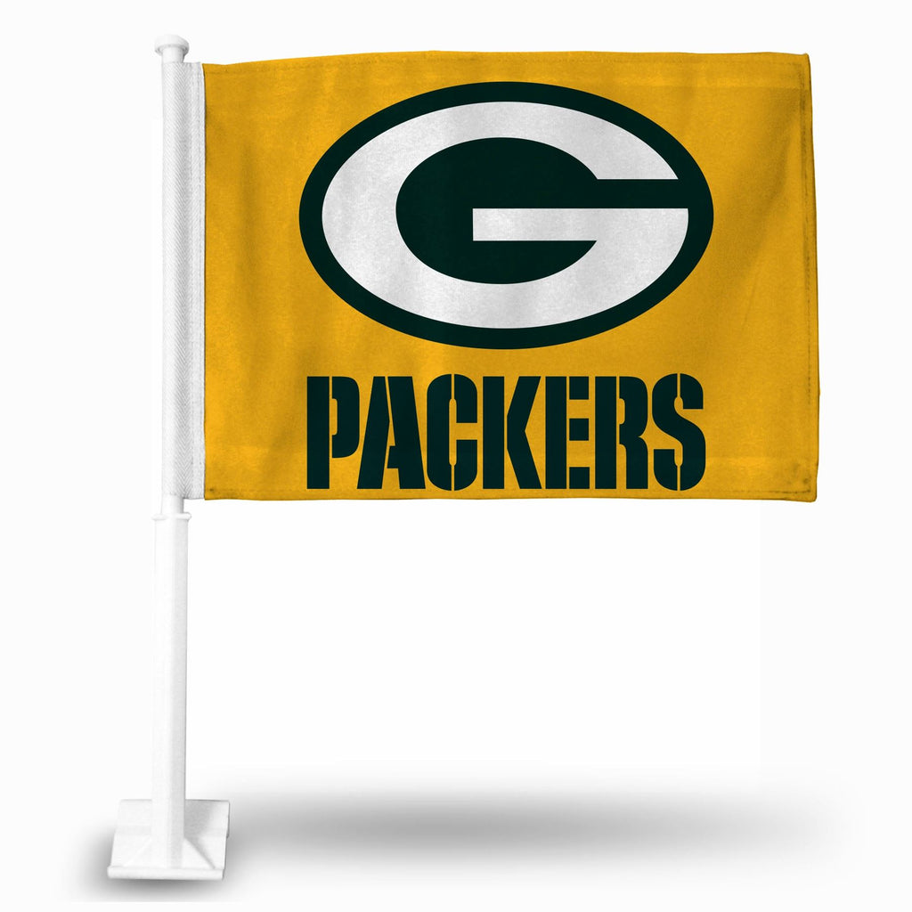 Rico Green Bay Packers Car Flag