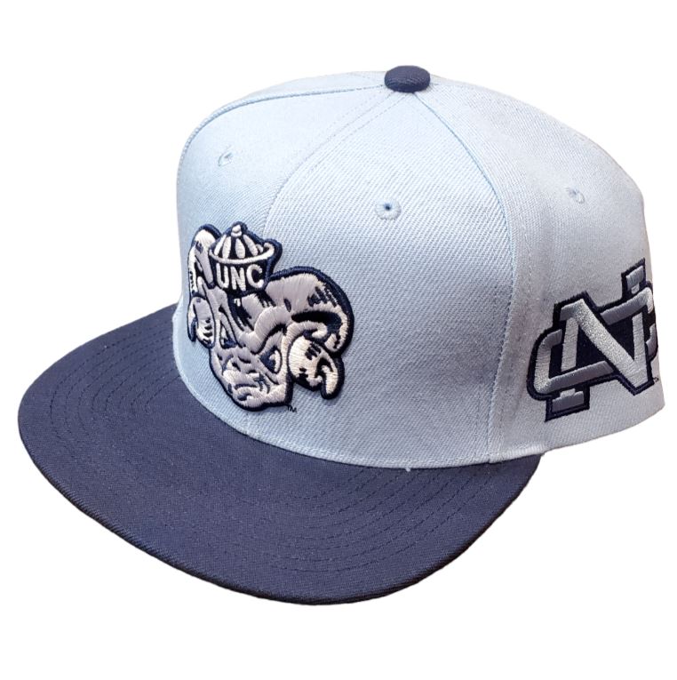 Mitchell & Ness NCAA Men's North Carolina Tar Heels Team Origins HWC Snapback Adjustable Hat Blue/Navy