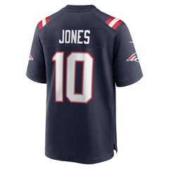 Nike NFL Men’s #10 Mac Jones New England Patriots Game Player Jersey