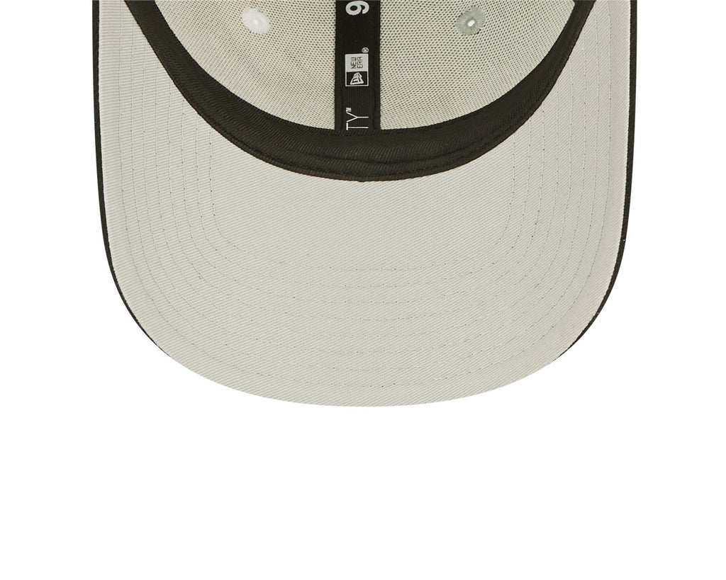 New Era NFL Men's Las Vegas Raiders Marble 9FORTY Adjustable Snapback Hat Black OSFM