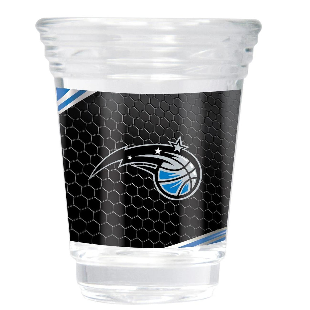 Great American Products NBA Orlando Magic Party Shot Glass w/Metallic Graphics Team 2oz.