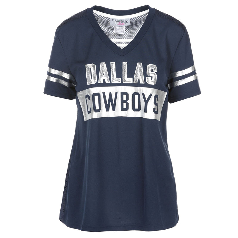 Dallas Cowboys Merchandising Men's Practice Navy T-Shirt