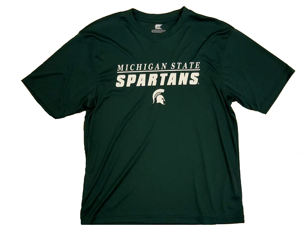 Colosseum NCAA Men’s Michigan State Spartans Scoreboard T-Shirt
