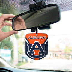 Fanmats NCAA Auburn Tigers Shield Design Air Freshener 2-Pack