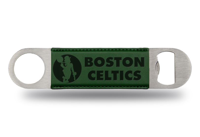 Rico NBA Boston Celtics Laser Engraved Bar Blade Bottle Opener Green