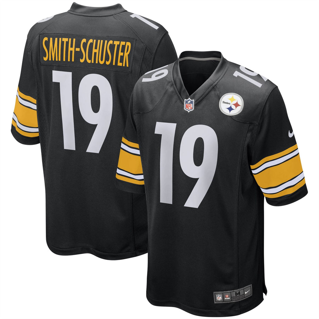 Nike NFL Men's #19 JuJu Smith-Schuster Pittsburgh Steelers Game Jersey –  Sportzzone