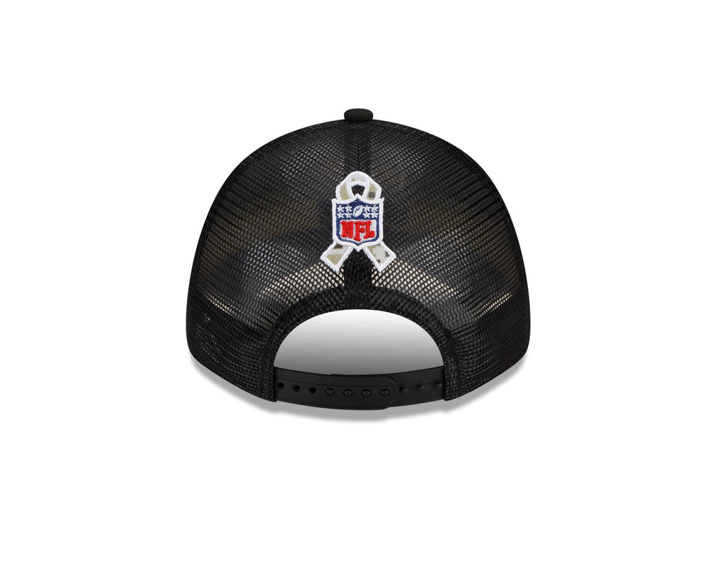 New Era NFL Men's Baltimore Ravens 2021 Salute To Service 9Forty Snapback Adjustable Hat Black/Digital Cam