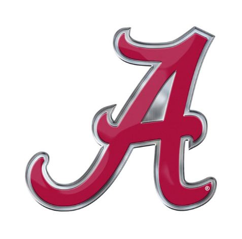 Promark NCAA Alabama Crimson Tide "A" Logo Team Auto Emblem