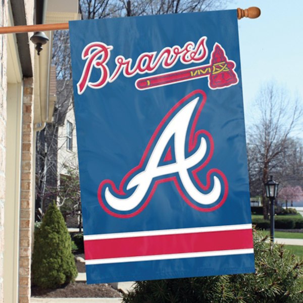 Party Animal MLB Atlanta Braves 28 x 44 House Banner Flag