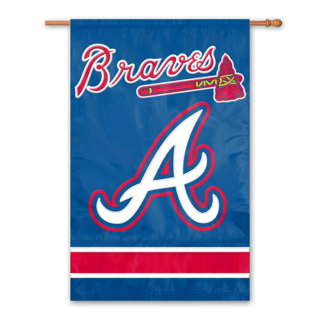 Party Animal MLB Atlanta Braves 28 x 44 House Banner Flag