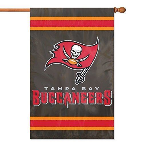Party Animal NFL Tampa Bay Buccaneers 28 x 44 House Banner Flag