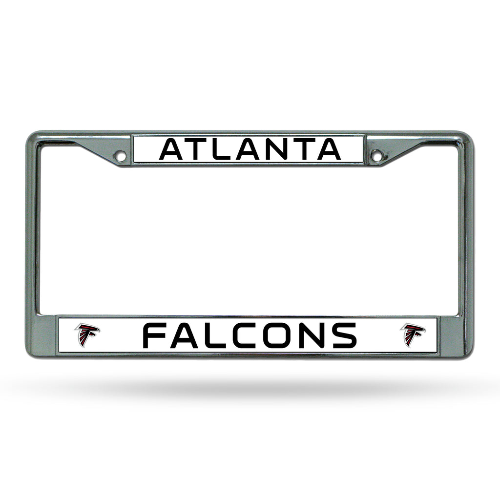 Rico NFL Atlanta Falcons Auto Tag Chrome Frame FC