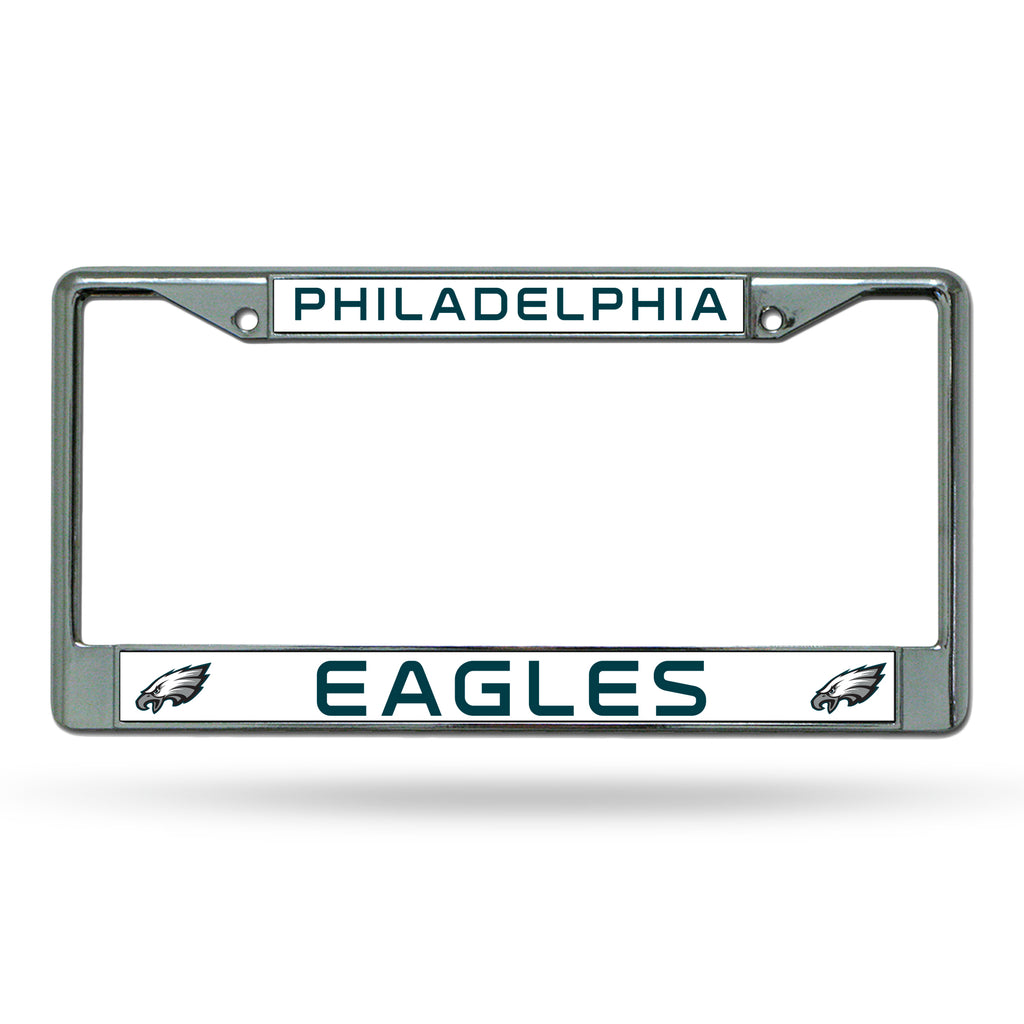 Rico NFL Philadelphia Eagles Auto Tag Chrome Frame FC