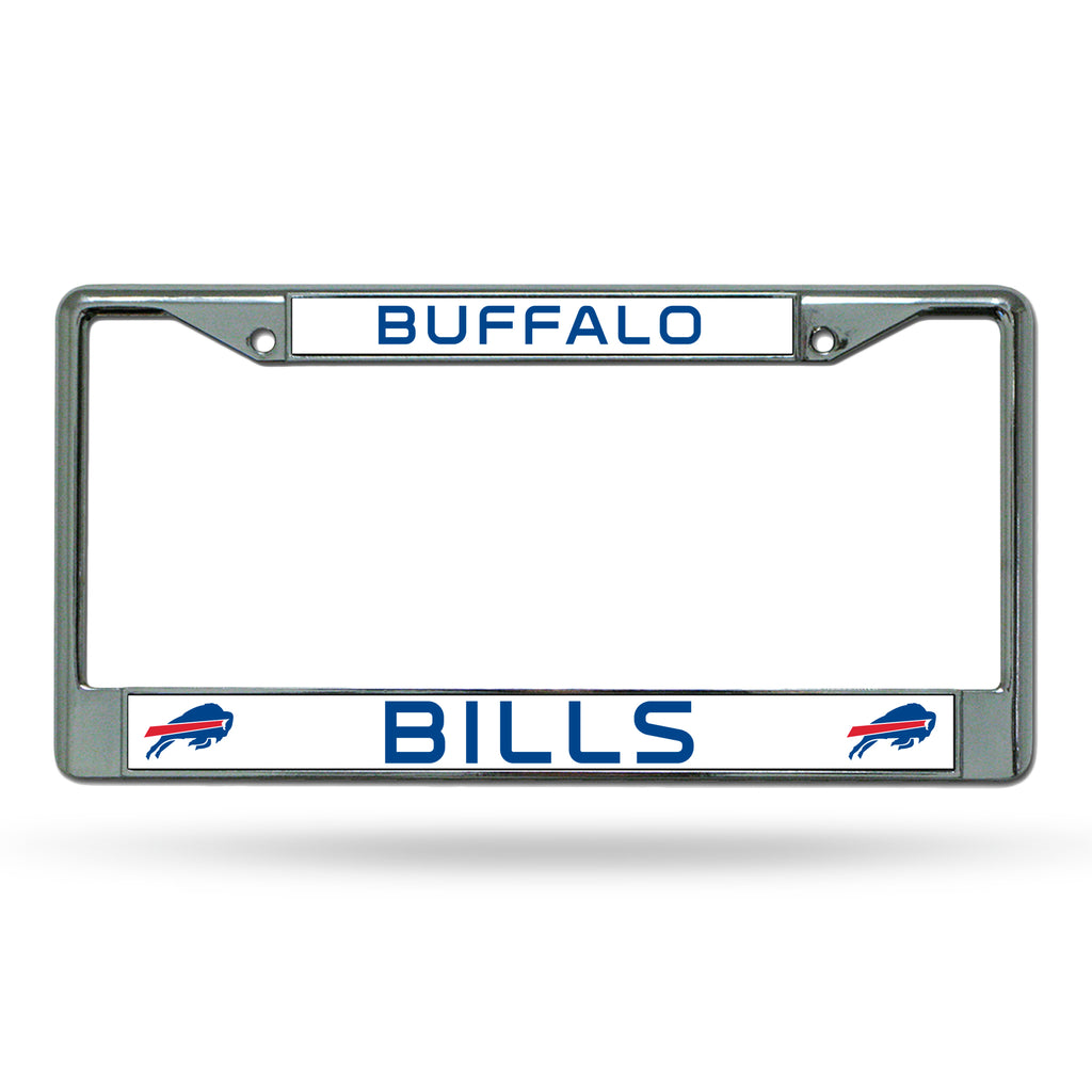 Rico NFL Buffalo Bills Auto Tag Chrome Frame FC