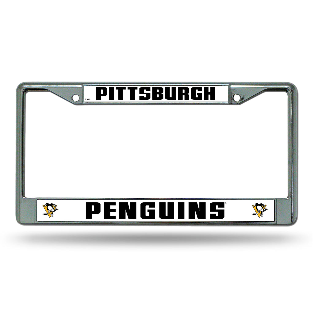 Rico NHL Pittsburgh Penguins Auto Tag Chrome Frame FC