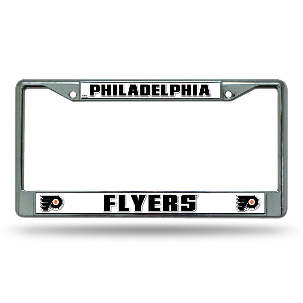 Rico NHL Philadelphia Flyers Auto Tag Chrome Frame FC