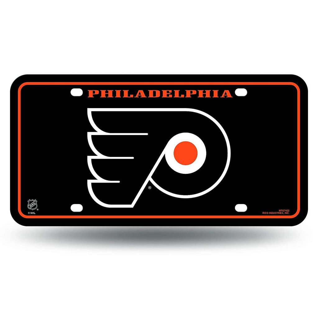 Rico NHL Philadelphia Flyers Auto Metal Tag Car License Plate MTG22