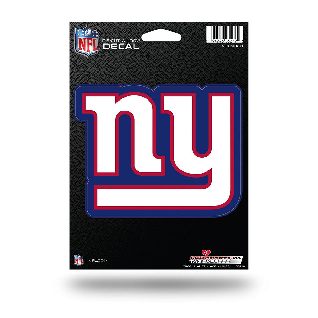 Rico NFL New York Giants Die Cut Auto Decal Car Sticker Medium VDCM