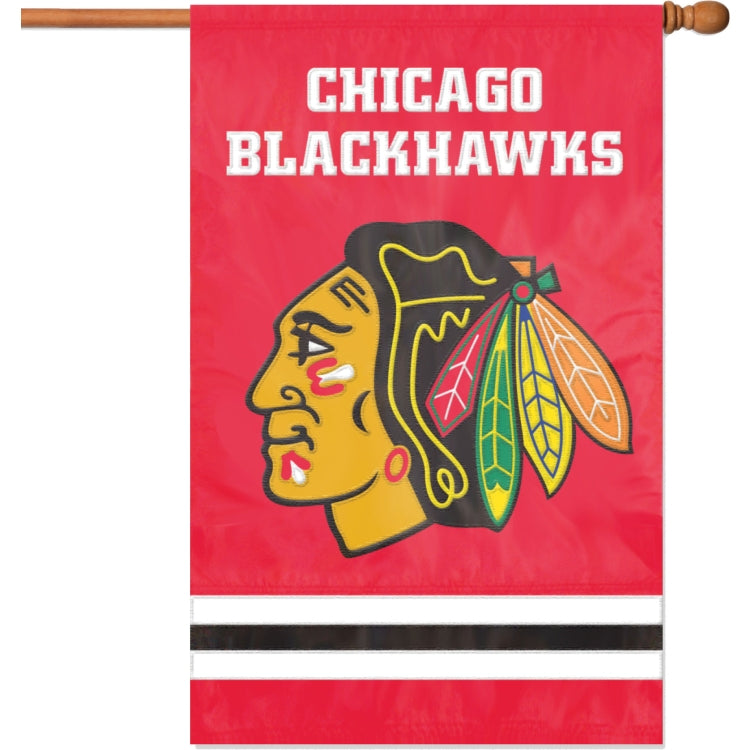 Party Animal NHL Chicago Blackhawks 28" x 44" House Banner Flag