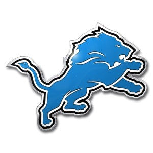 Detroit Lions 16'' Team Color Logo Cutout