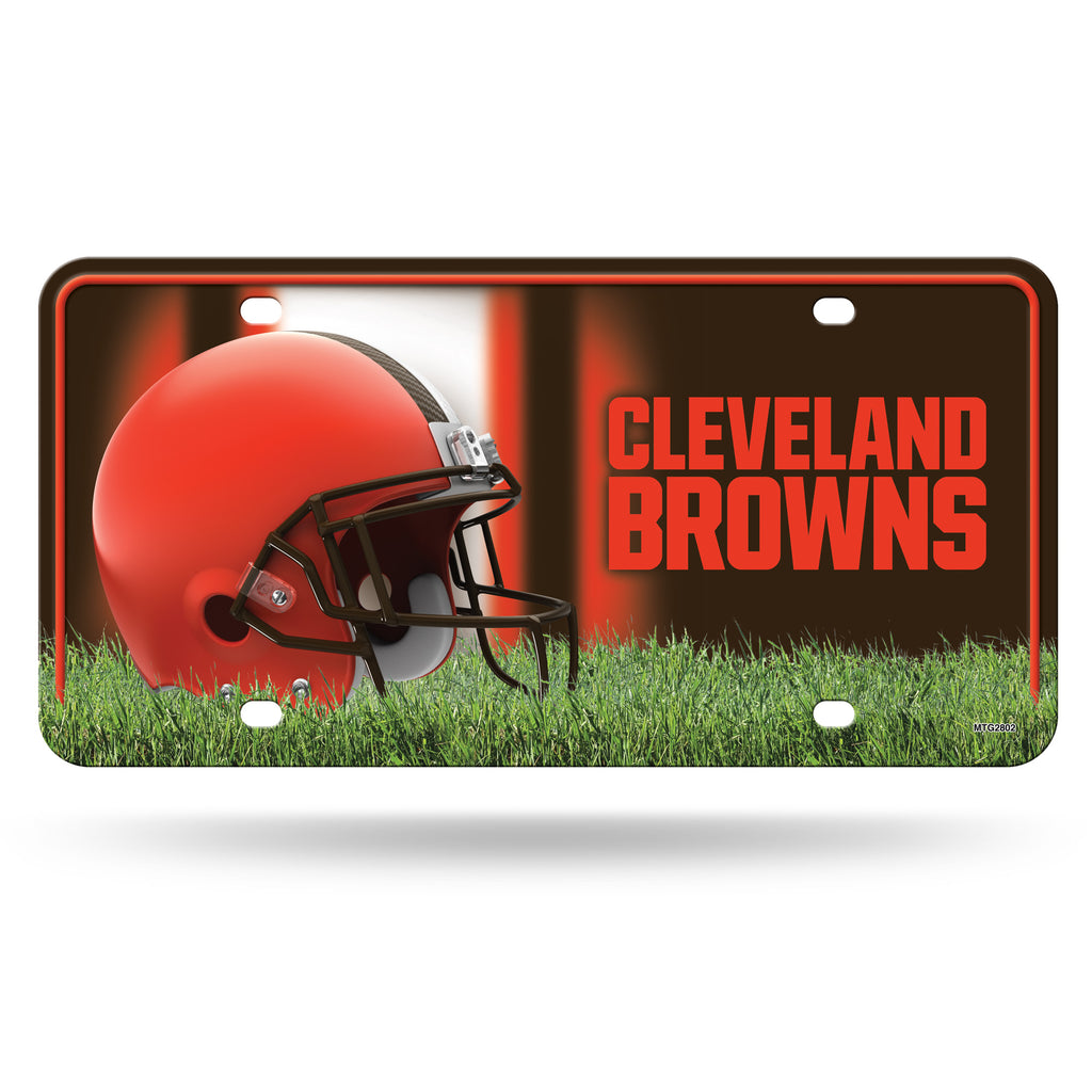 Rico NFL Cleveland Browns Auto Metal Tag Car License Plate MTG02