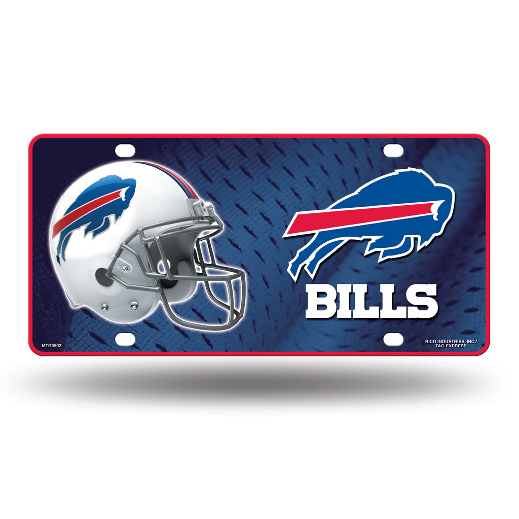 Rico NFL Buffalo Bills Auto Metal Tag Car License Plate MTG