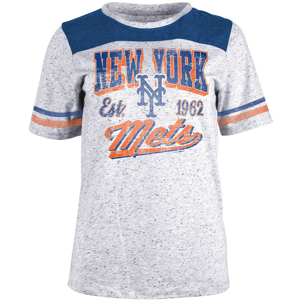 5th & Ocean MLB Women's New York Mets Pepper T-Shirt