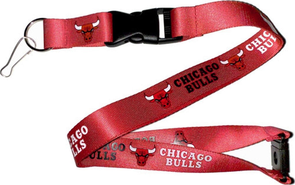 Aminco NBA Chicago Bulls Breakaway Lanyard Red
