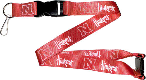 Aminco NCAA Nebraska Huskers Breakaway Lanyard Red