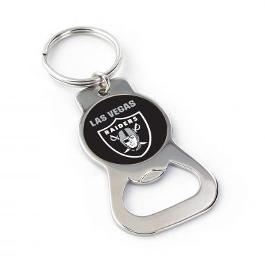 Aminco NFL Las Vegas Raiders Bottle Opener Keychain