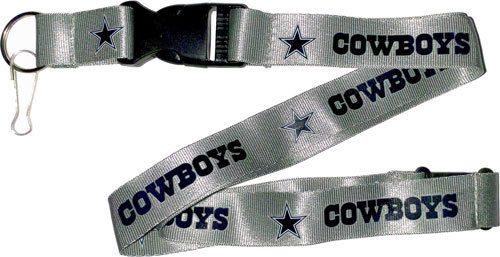 Aminco NFL Dallas Cowboys Breakaway Lanyard Silver
