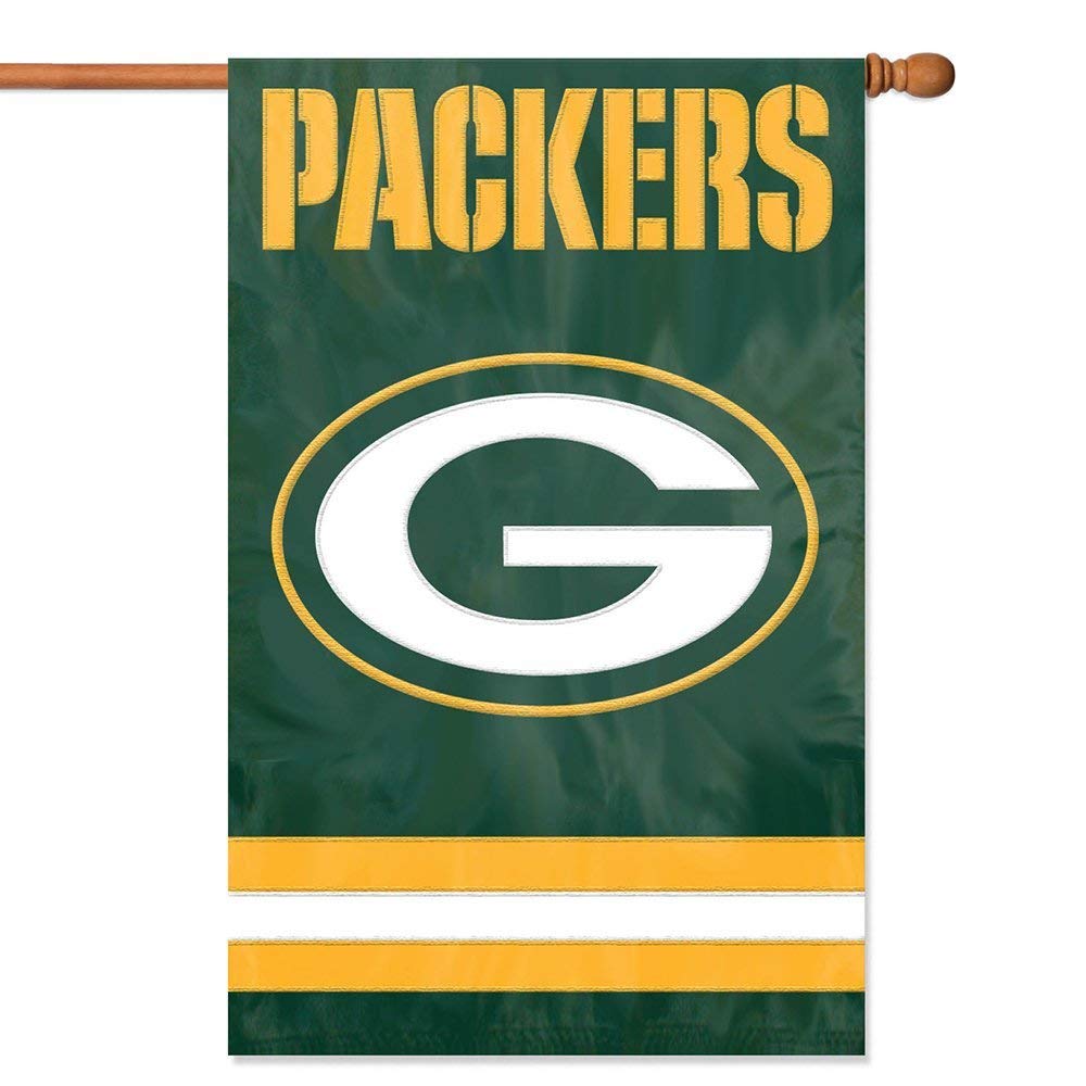Party Animal NFL Green Bay Packers House Banner Flag 28" x 44"