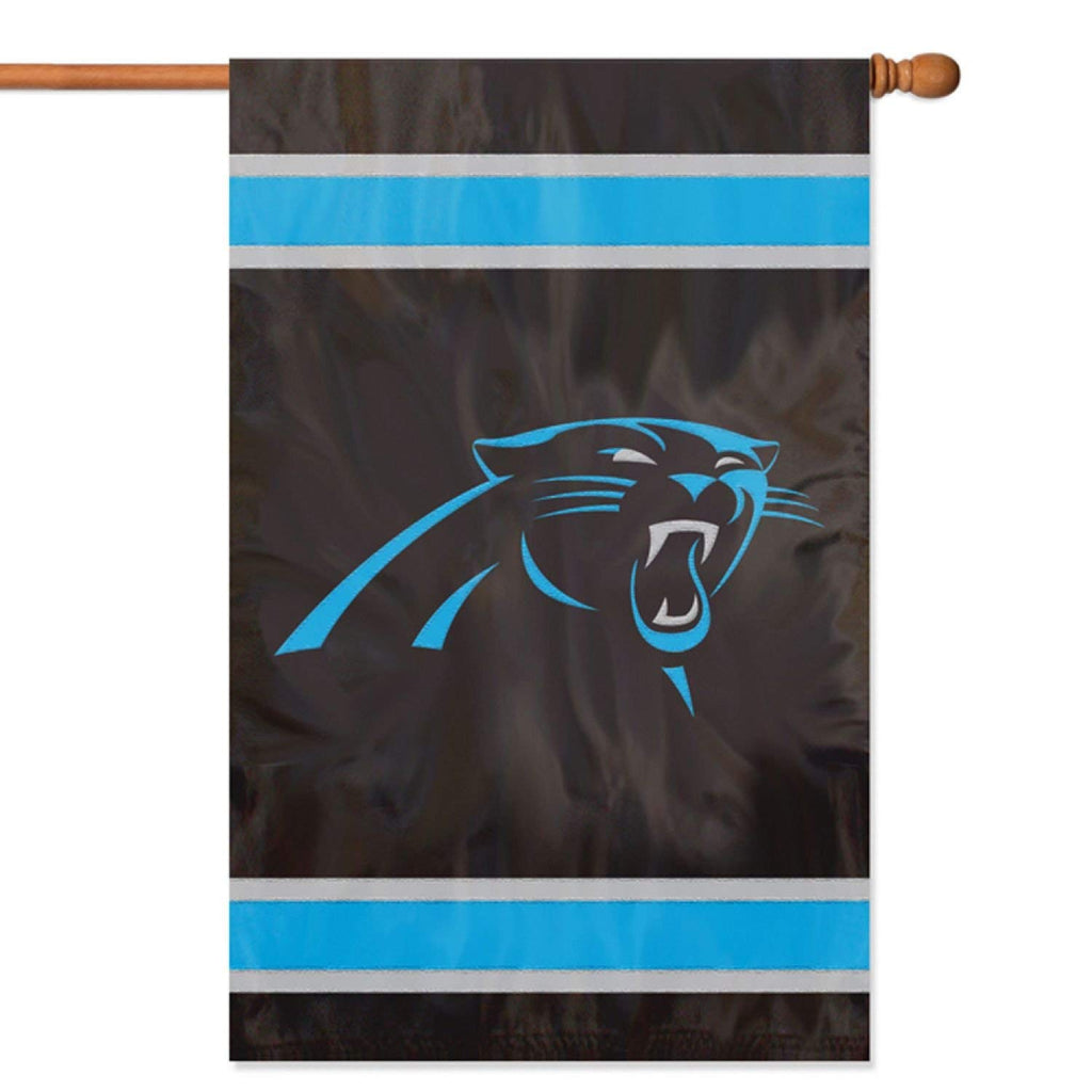 Party Animal NFL Carolina Panthers House Banner Flag 28" x 44"