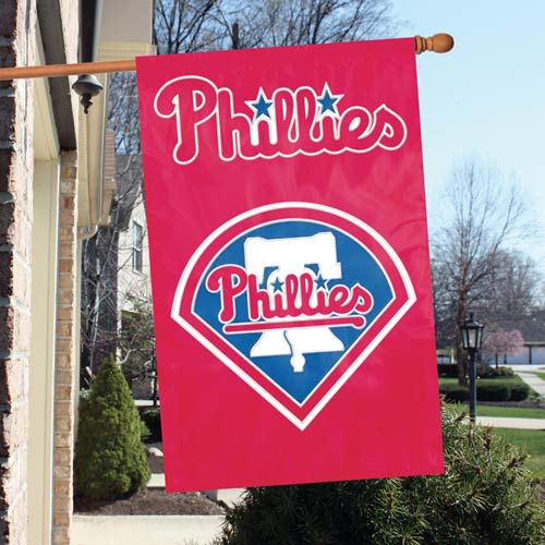 Party Animal MLB Philadelphia Phillies 28" x 44" House Banner Flag