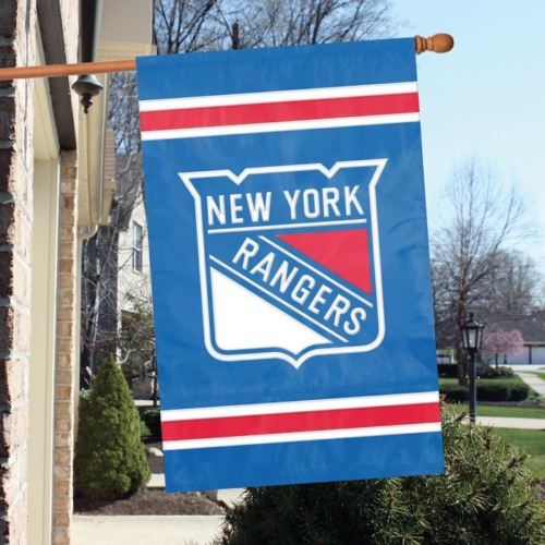 Party Animal NHL New York Rangers House Banner Flag Blue  28" x 44"
