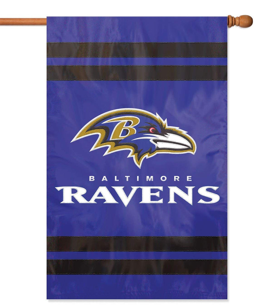 Party Animal NFL Baltimore Ravens House Banner Flag 28" x 44"