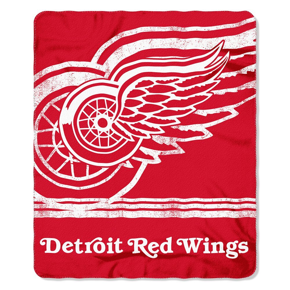 The Northwest Company NHL Detroit Red Wings Marque Printed Fleece Throw