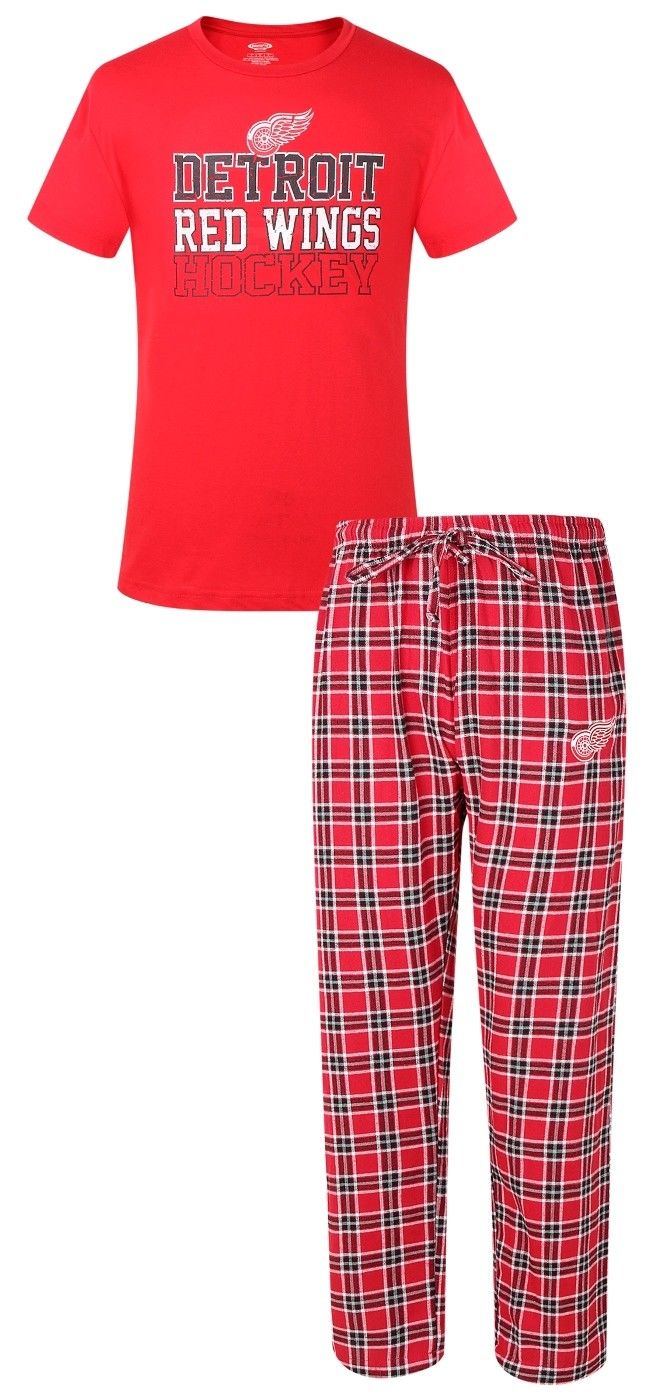 Detroit Red Wings Concepts Sport Women's Arctic T-Shirt & Pajama
