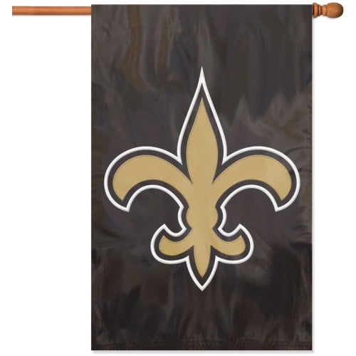 Rico NFL New Orleans Saints Logo Wordmark Car Flag 16