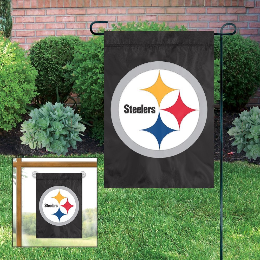 Party Animal NFL Pittsburgh Steelers Garden Flag